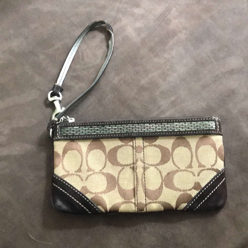 Coach wristlet/wallet